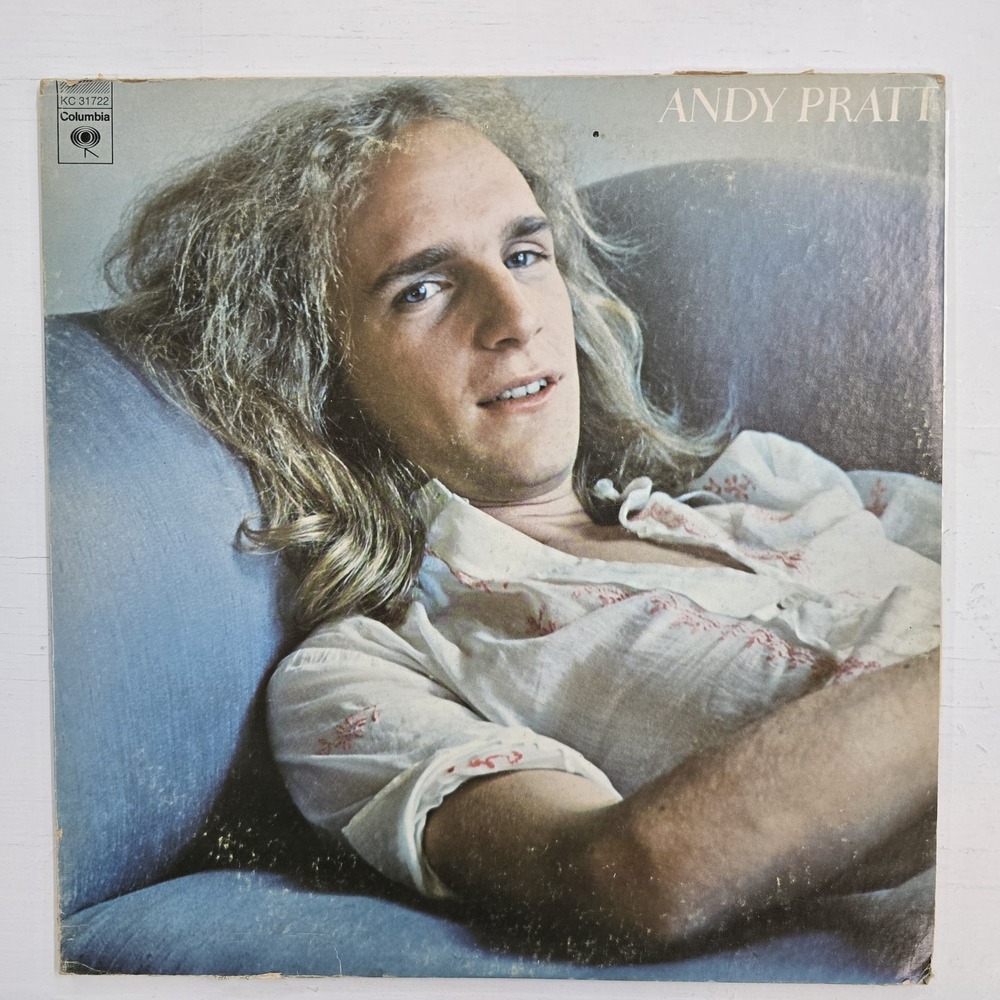 Andy Pratt - Self Titled LP VG/VG Folk Rock 1973 Vintage Vinyl Original Press